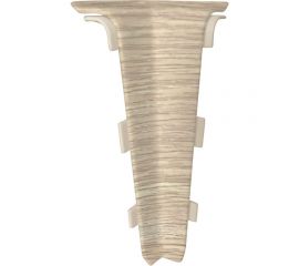 Внутренний угол для плинтуса Волшебная палочка Home ПВХ, 70 мм, в упаковке 2 шт., 7013 УТ000075258 