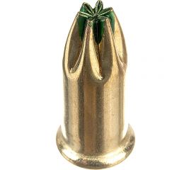 Патрон Gefest 6,8х18 зеленый, 100 шт. Д1 