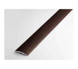Порог прямой скрытый алюминиевый декоративный (31,2 мм, 1,8 м, Дуб венге) ЛУКА УТ000005379 