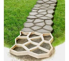 Форма для тротуарной плитки Формыпласт Садовая дорожка 44x44 см 808 