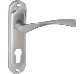 Ручка на планке VETTORE 61.323 mini SN/CP сатин/хром 20335 