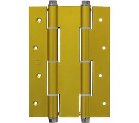 Пружинная петля Amig (двойная; алюминий; покрытие золото) 3035-180х133,5х4 ORO 