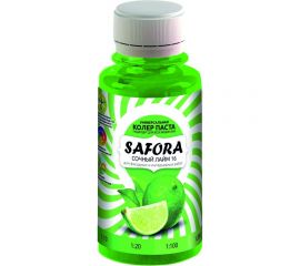 Колеровочная паста SAFORA сочный лайм 100 мл 16 