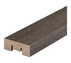 Интерьерная рейка Стильный Дом МДФ, 2700x50x16 мм, ясень темный, 7 штук v530941 