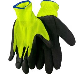 Трикотажные полиэфирные перчатки с усиленным полиуретановым покрытием Gigant размер 10 GGPE-110 