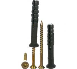 Дюбель-гвоздь Качественный Крепеж потайной бортик 6х40 250 шт 1000615 КЧ 