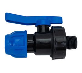 Разъемный шаровой кран ПНД TEBO CN-TB 20x1/2" нар. резьба 017032301 