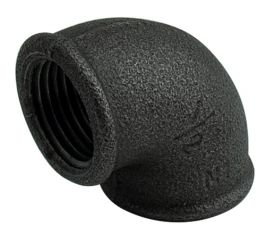 Угольник СВК чугунный резьбовой, не оцинкованный, внутр. резьба, 90 градусов, ДУ 40мм, 1 1/2 SVK-CIEF40 Н0000012705 