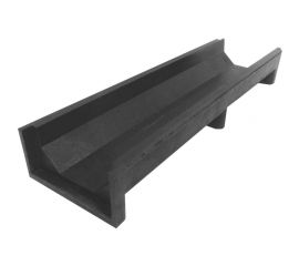 Канал для отвода воды ООО ТК ""Титан"" 500x140x70, черный 501465ЛЧ 