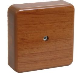 Распаячная коробка IEK км41222-05 о/п 100x100x44мм дуб(6к/6мм2) UKO10-100-100-044-K24 