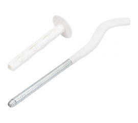 Кронштейн штыревой Uni-Fitt 7х170 плоский, пластифицированный, с дюбелем 10х75 870P0717 