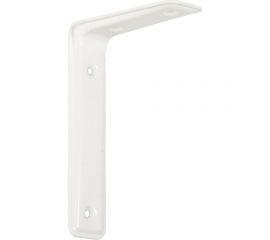 Кронштейн VORMANN 3-F 115х80х40 мм, оцинкованный, цвет: белый, 30 кг 00165 115 W 