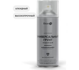 Универсальный алкидный грунт Elcon серый, аэрозоль, 520 мл 00-00463216 