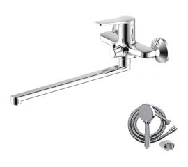 Смеситель для ванны OLIVES Asturia с длинным изливом 30221AS 