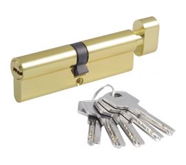 Цилиндровый механизм с вертушкой НОРА-М ЕСО Z ЛПВ-100 50-50 латунь 18427 