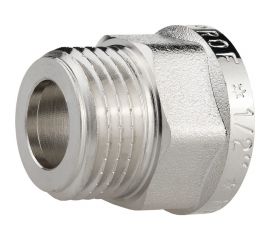 Переходник с ребордой под прокладку MPF для гибкой подводки, 1/2"" в/н ИС.072772 