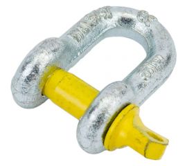 Прямая такелажная скоба CERTEX грузоподъемность 0,75 тонны SAK07S 