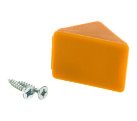 Мебельный уголок с шурупом Невский Крепеж вишня 4 шт. 801745 