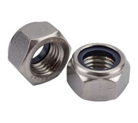 Нержавеющая самоконтрящаяся гайка KREPFIELD М20, DIN 985, А2, 2 шт. 985А270ГАЙКАМ20-2 