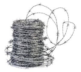 Колючая проволока оцинк VOLOKA 1.8x2, бухта, 100 м.п. ПК-1.8-2-100 