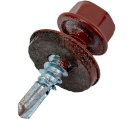 Кровельный саморез КРЕП-КОМП 4,8x19, RAL3009, оксидно-красный, 250 шт. ск48193009кф 