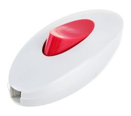 Проходной выключатель Smartbuy белый/красный 6А 250В SBE-06-S05-wr 