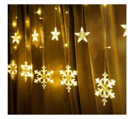 Электрическая гирлянда-занавес Winter Glade 126 ламп теплый белый CB114 