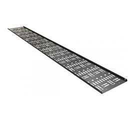 Перфорированный вертикальный кабельный организатор-лоток Hyperline CDV-150x9-42U-RAL9005 150 443440 