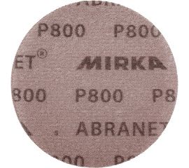 Круг шлифовальный на сетчатой основе ABRANET (50 шт; 125 мм; Р800) MIRKA 5423205081 