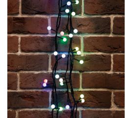 Гирлянда Neon-Night Мультишарики d=13мм, 20м, черный ПВХ, 200LED RGB 303-509-1 