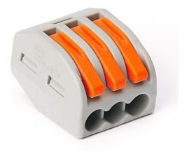 Трехпроводная клемма Gigant 20 шт/уп GCT-222-413-20 