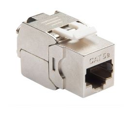 Розеточный модуль DATAREX keystone кат 5e ftp 1xrj45 t568a/b без инструмента белый DR-5112 