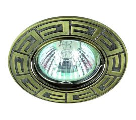 Встраиваемый спот POWERLIGHT 1хGU5,3x50W, бронза, L6092M 6092/1-4BZ 