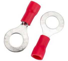 Наконечник HLT НКИ 1.5-6 кольцо 0.25-1.5 мм красный упаковка 100 шт 084-04-04,084-04-004 4670042790755 