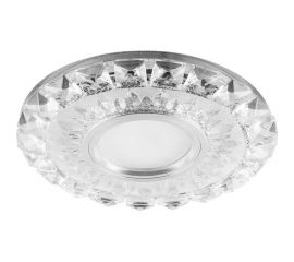 Встраиваемый потолочный светильник FERON с белой LED подсветкой CD3922 MR16 G5.3 прозрачный 41839 