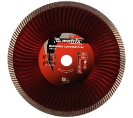 Диск алмазный отрезной Turbo Extra (230х22.2 мм) для угловых шлифмашин Matrix 73198 