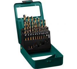 Набор сверл Kraftool по металлу 19 шт, 1-10 мм, HSS-Co 29656-H19 