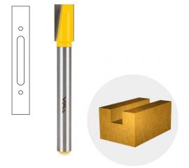 Фреза для врезки замков (16x120 мм, хвостовик 12 мм) VIRA L553323 