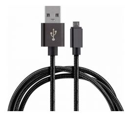 Кабель ENERGY ET-25 USB/MicroUSB, цвет - черный 104102 
