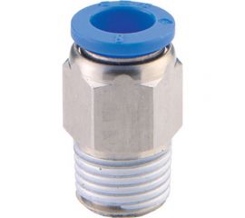 Фитинг 8 мм с наружной металлической резьбой R1/2" CDC Pneumatics PC 0804 