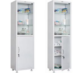 Медицинский шкаф ПРАКТИК МД 1 1657-SG S26199202501 