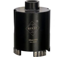 Коронка алмазная ПРОФ 68 мм, М16, SDS-plus Энкор 48283 