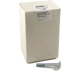 Мебельный болт Крепежная техника DIN 603 6х40 200шт 493508 БК 