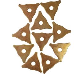 Электрод треугольный омедненный для споттера 10 шт Great Wolf GWR0001 