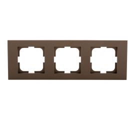 3-местная рамка OVIVO GRANO, мокко 400-190000-227 