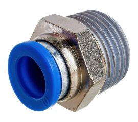 Фитинг для пластиковых трубок (10 мм; 1/2М) ROCKFORCE RF-SPC10-04 