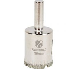 Коронка алмазная без направляющего сверла по стеклу и керамической плитке 25 мм РЕЗОЛЮКС 63025 