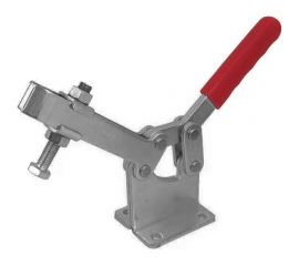 Механический зажим с горизонтальной ручкой WOODWORK усилие 630 кг, прижим 127 мм, база 71 мм GH-204-GBLH 