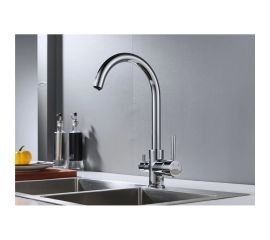 Смеситель для кухни Shevanik с подключением фильтра питьевой воды S128 