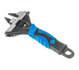 Разводной ключ СОЮЗ 150мм, зев 39мм, СУПЕРТОНКИЕ ГУБКИ, обрезиненная рукоятка, 1045-30-150С 